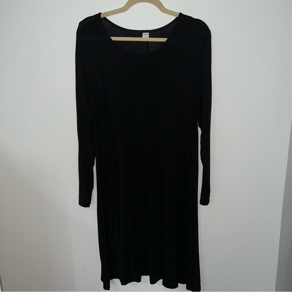 Black long sleeve dress - XL Old Navy